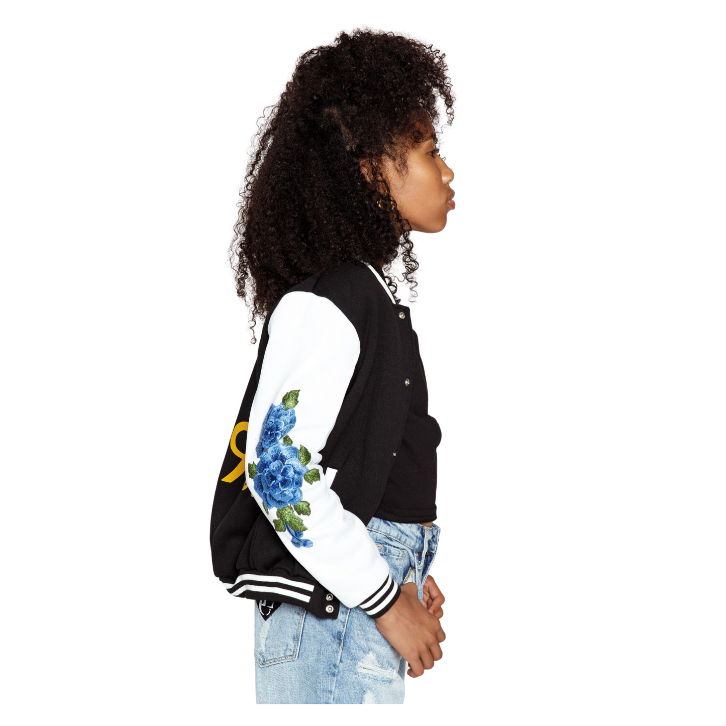 Louis Vuitton Crochet Flowers Varsity Jacket